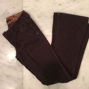 Prana corduroy pants